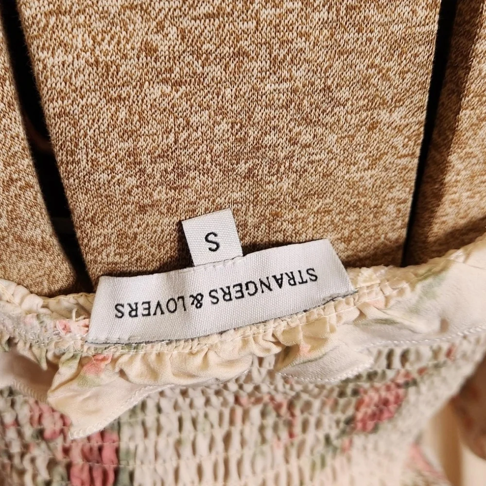 ౨ৎ strangers & lovers floral give yourself abreak mini dress ౨ৎ - Picture 5 of 5